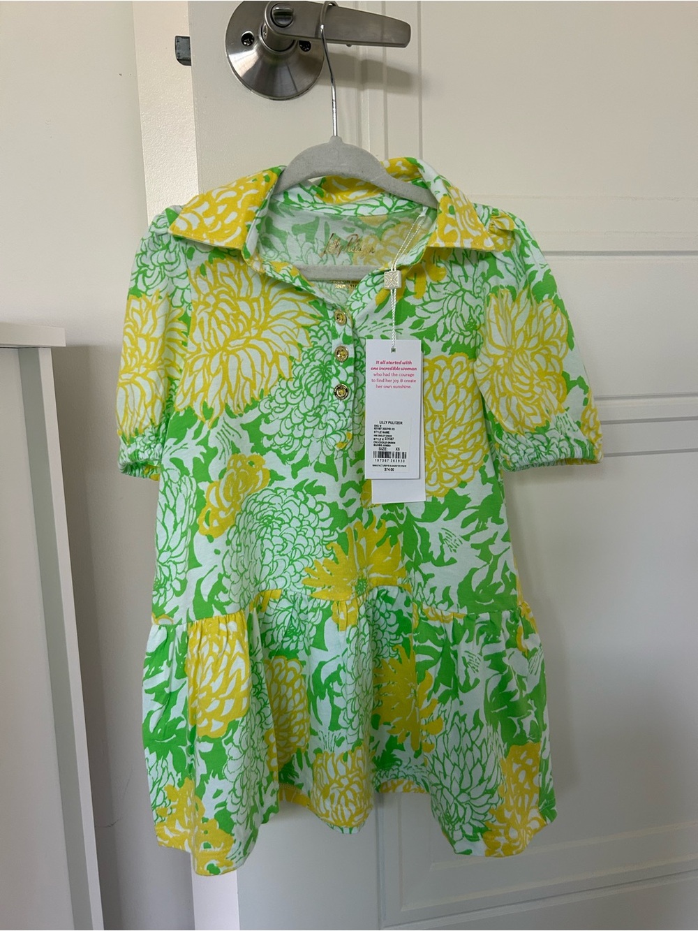 NWT Lilly Pulitzer Mini Bingley Girls’ Dress in Mumbai Jumbo